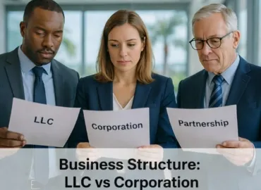 Choosing the Right Business Structure: LLC vs Corporation vs Partnership