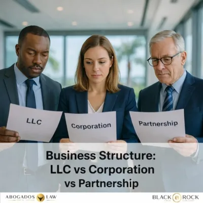 Choosing the Right Business Structure: LLC vs Corporation vs Partnership