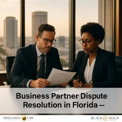 How to Handle Business Partner Disputes in Florida