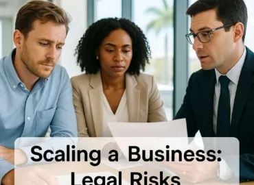 Scaling a Business: Legal Risks and How to Manage Them