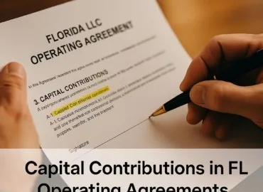Capital Contributions: The #1 Operating Agreement Section People Skip