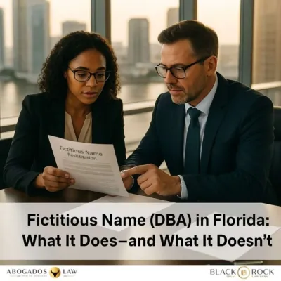 Fictitious Name (DBA) in Florida: What It Does—and What It Doesn’t