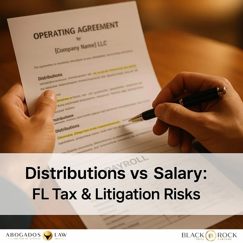 Distributions vs Salary: The Tax + Litigation Problem Nobody Explains