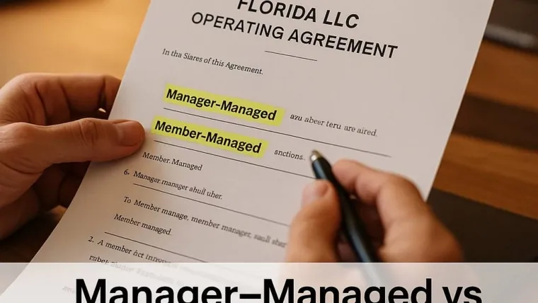 Manager-Managed vs Member-Managed LLCs: Pick Wrong, Pay Later