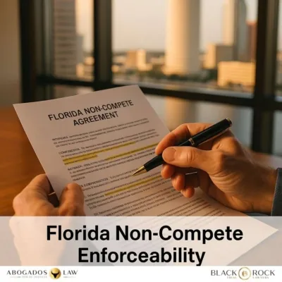 Non-Compete Agreements in Florida: What Makes Them Enforceable?