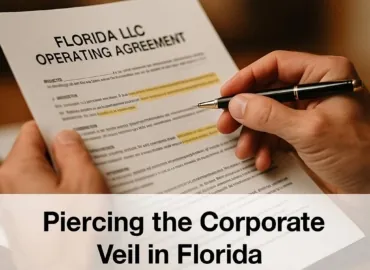 Corporate Veil Reality Check: When Florida Courts ‘Pierce’ the Business Shield