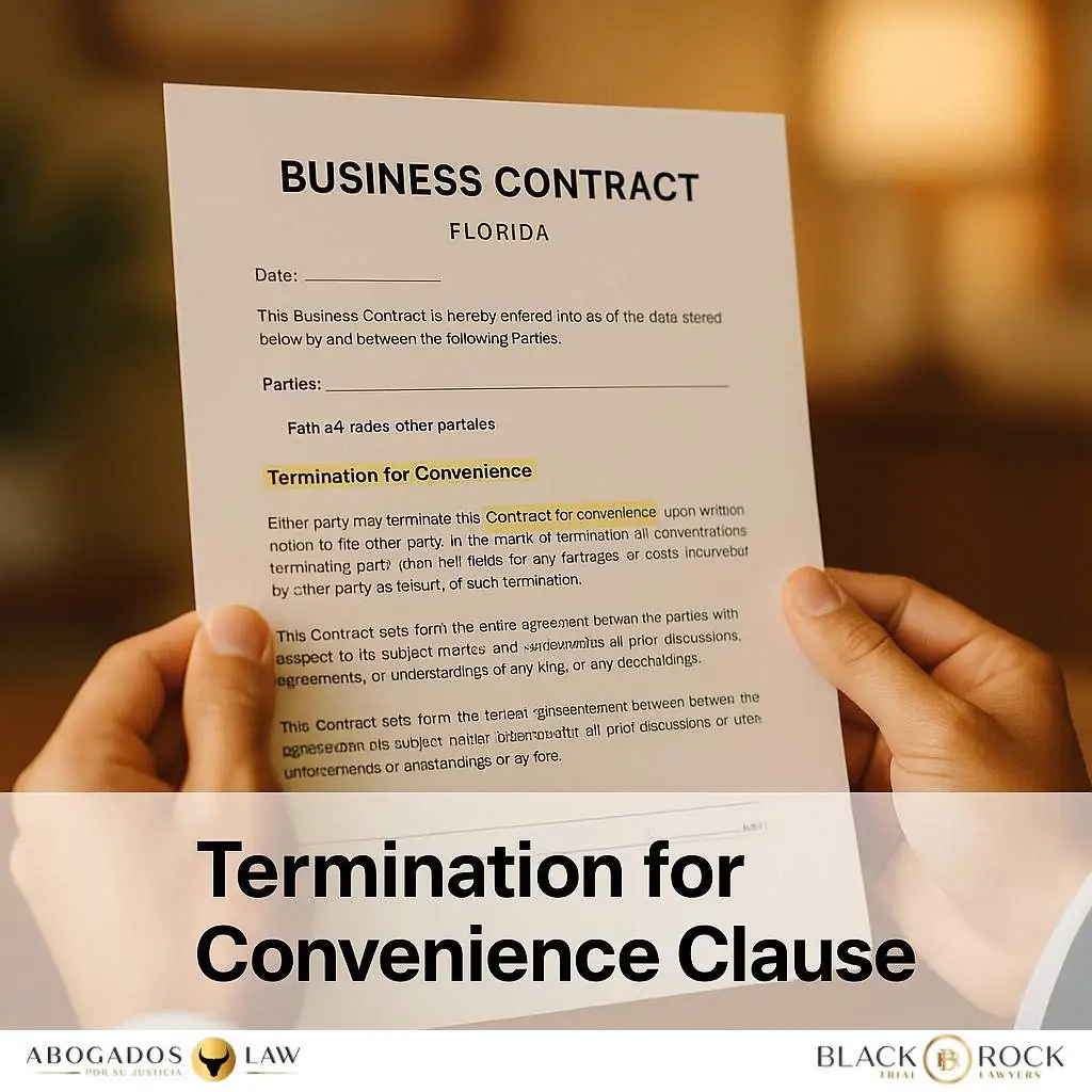 Termination for Convenience: The Clause That Lets You Walk Away Clean