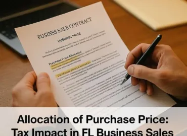Allocation of Purchase Price: A Tax Detail with Real Money Impact