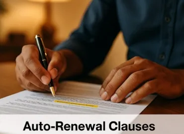 Auto-Renewal Clauses: The Subscription Trap in Vendor Contracts