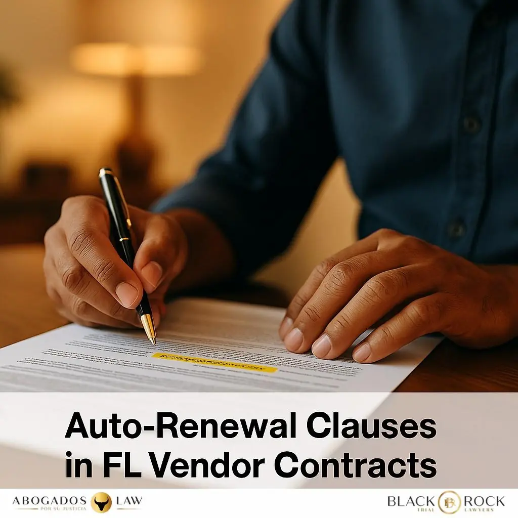 Auto-Renewal Clauses: The Subscription Trap in Vendor Contracts