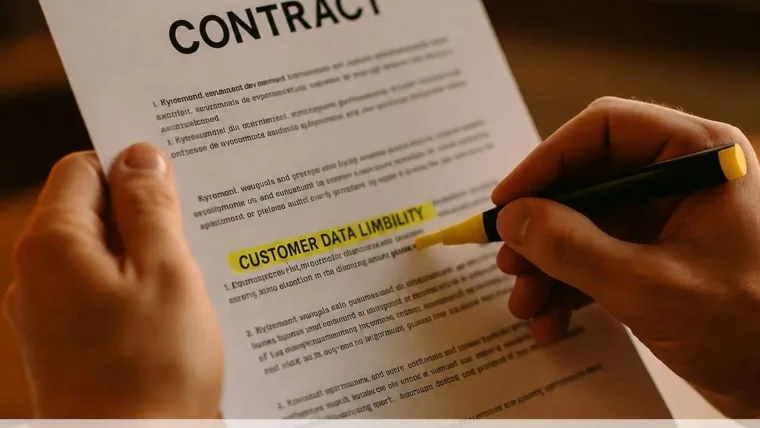 Personal Data + Liability: The Contract Clause for Customer Info