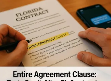 Entire Agreement Clause: Why Your Text Messages Don’t Count