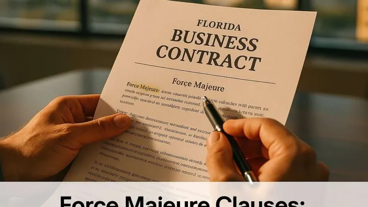 Force Majeure Isn’t Just ‘Acts of God’-Here’s What Florida Owners Miss