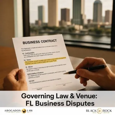 Governing Law + Venue: Where You Fight Matters More Than You Think