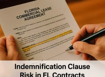 Indemnification: The Clause That Can Bankrupt the Wrong Party