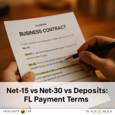 Payment Terms That Work: Net-15 vs Net-30 vs Deposits