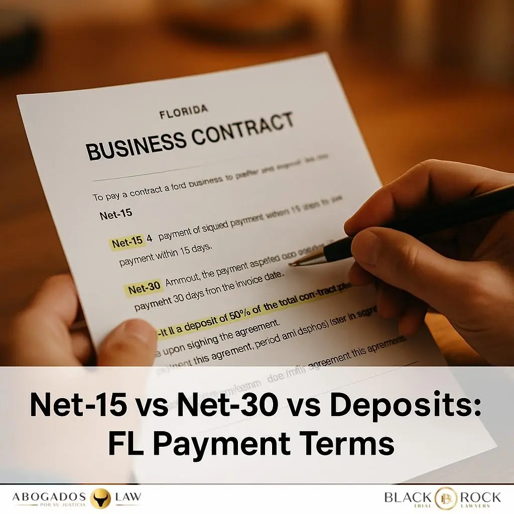 Payment Terms That Work: Net-15 vs Net-30 vs Deposits