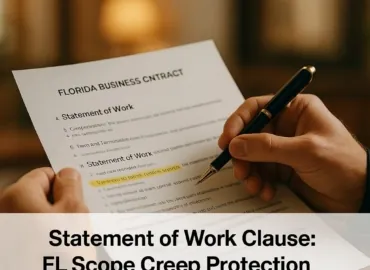 Scope Creep Armor: The Statement of Work Clause You Need