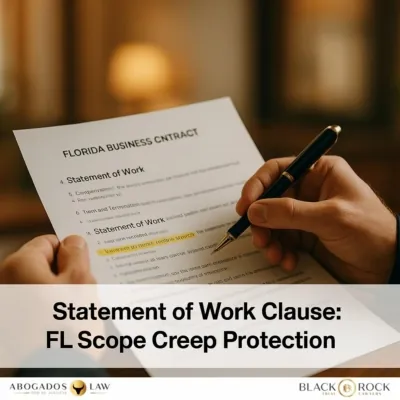 Scope Creep Armor: The Statement of Work Clause You Need