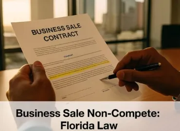 Non-Compete in a Business Sale: Stronger Than Employment Non-Competes