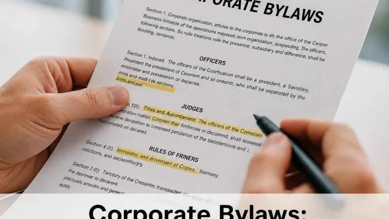 Corporate Bylaws: The Document You Need Before Your First Fight