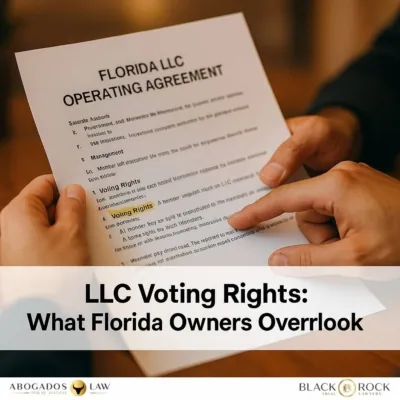Multi-Member LLC Basics: The ‘Voting Rights’ Clause Owners Regret Later