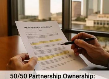 Partnership Agreements: Why 50/50 Ownership Is a Legal Coin Flip