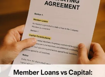 Member Loans vs Capital: How to Avoid ‘Pay Me Back’ Wars