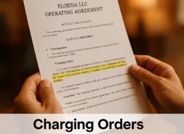 Charging Orders: What a Creditor Can (and Can’t) Take in a Florida LLC