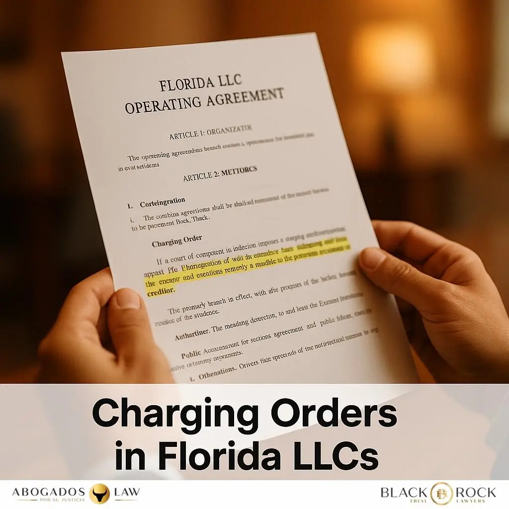 Charging Orders: What a Creditor Can (and Can’t) Take in a Florida LLC