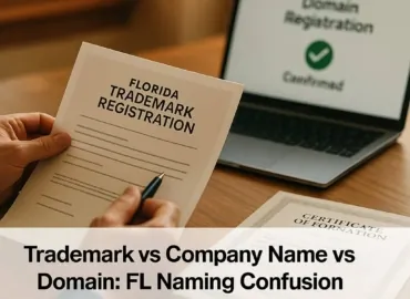 Trademark vs Company Name vs Domain: The Naming Confusion That Costs Money