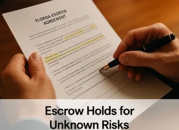 Escrow Holds: The Smart Way to Handle Unknown Risks